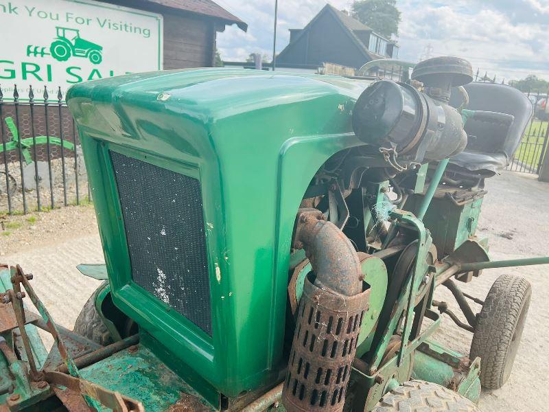 RANSOME DIESEL 3 GANG RIDE ON MOWER C/W KUBOTA ENGINE *VIDEO*