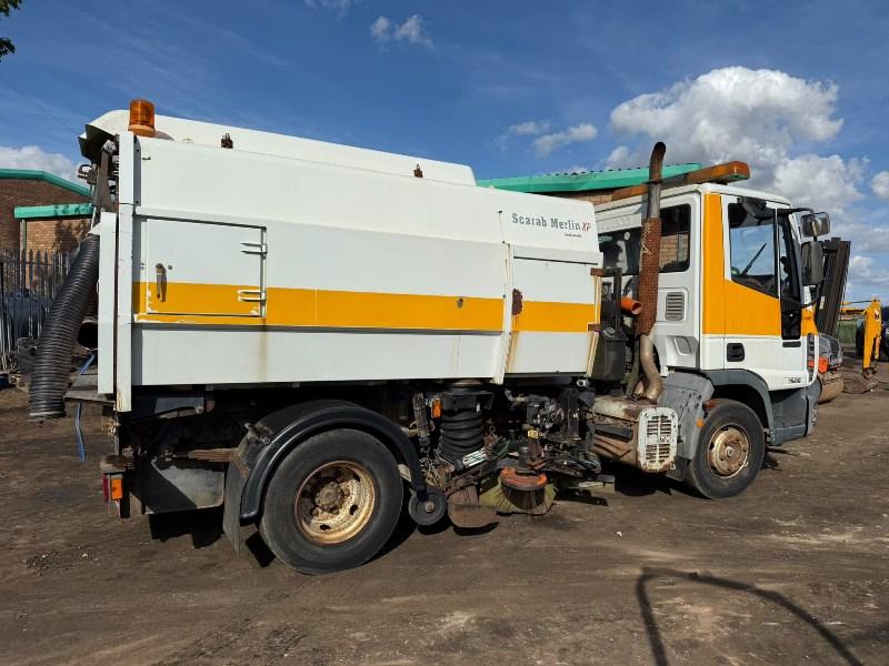 IVECO 75E16 SCARAB MERLIN XP ROAD SWEEPER*VIDEO*