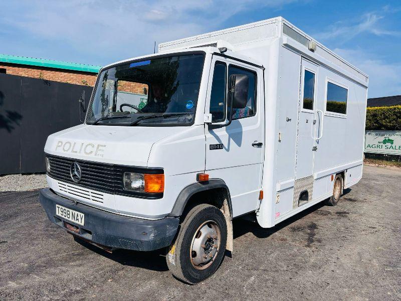MERCEDES BOX VAN EX POLICE FORCE*12 MONTHS MOT *ONLY 17863 KM/11099 MILES*VIDEO*
