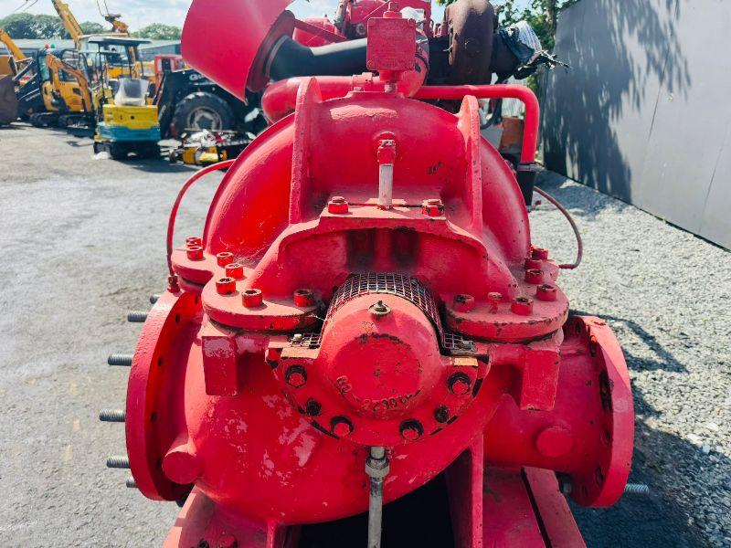 WEIR 10 INCH WATERPUMP*C/WIVECO ENGINE*VIDEO*