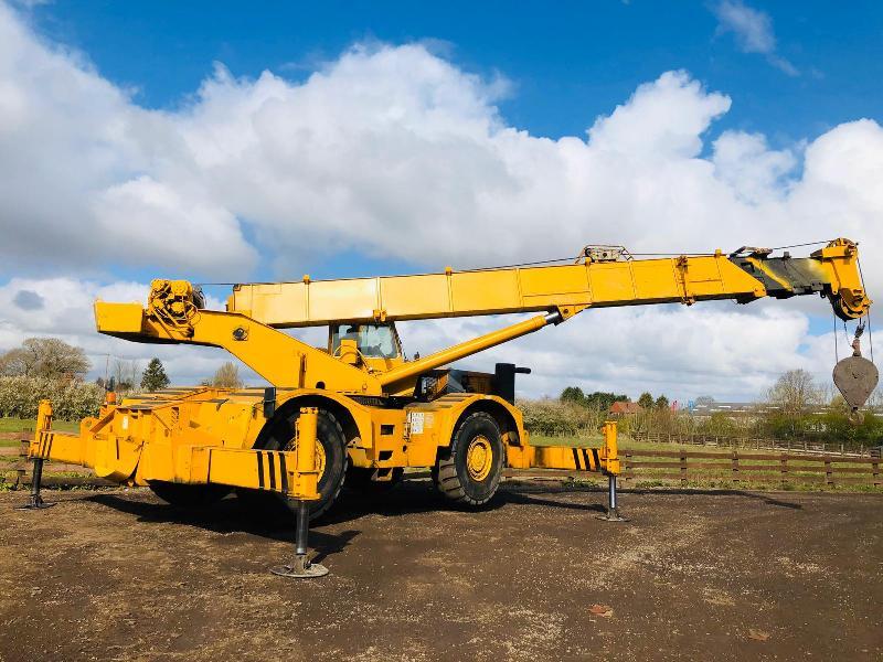 GROVES RT65S 4X4 MOBILE CRANE C/W TRIPLE PUSH OUT BOOM