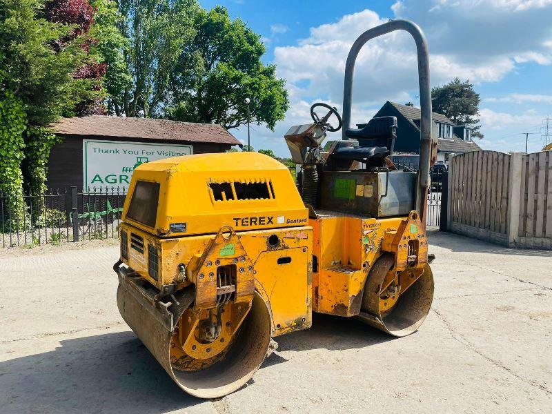 TEREX BENFORD TV1200DF ROLLER * YEAR 2005 , ONE OWNER FROM NEW *VIDEO*