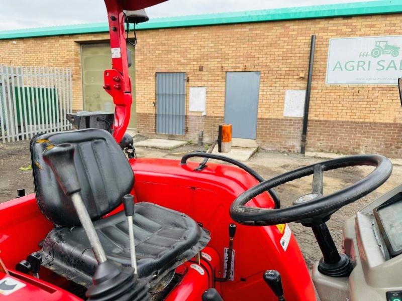 FOTON ESTATE 5500+4 4WD TRACTOR*C/W FRONT LOADER & TINES*176 HOURS*VIDEO*
