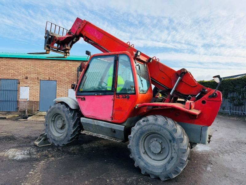 MANITOU MT1235 TELEHANDLER*C/W PALLET TINES*VIDEO*