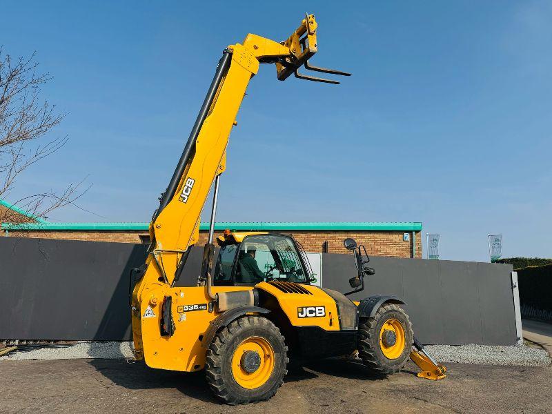JCB 535-125 HIGH VIS TELEHANDLER *YEAR 2017*C/W PALLET TINES*