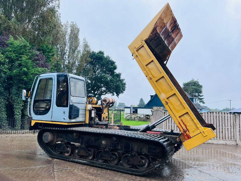 MOROOKA MST1500VD TRACKED DUMPER * 5875 HOURS * C/W RUBBER TRACKS *VIDEO*