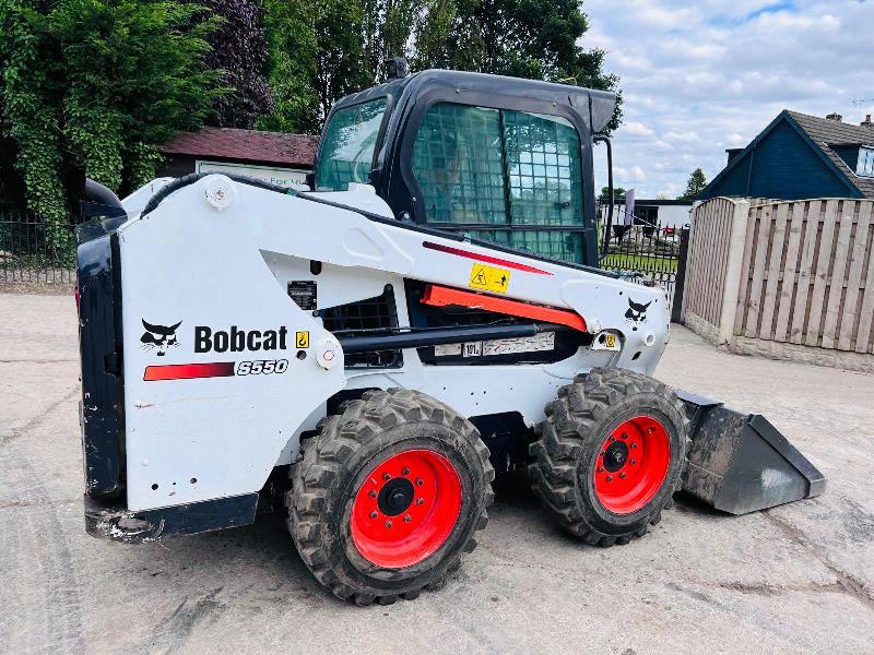 BOBCAT S550 4WD SKIDSTEER *YEAR 2016, 3974 HOURS* C/W BUCKET *VIDEO*