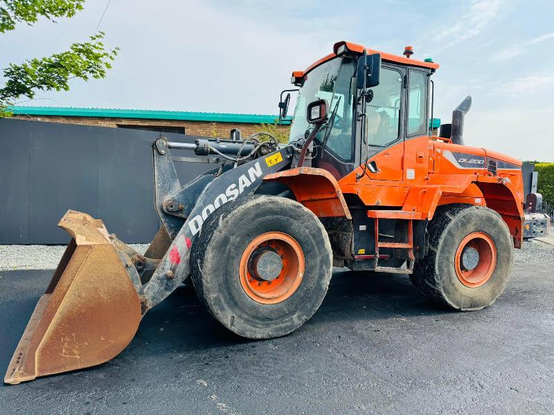 DOOSAN DL200-5 LOADING SHOVEL*C/W BUCKET*YEAR 2019*VIDEO*