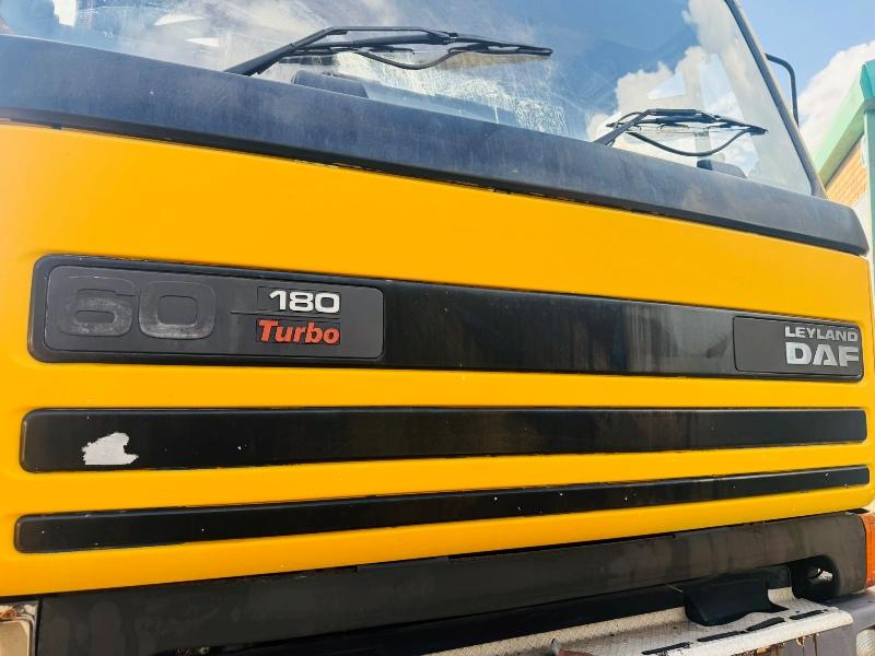 LEYLAND DAF 60-180 TURBO TAR SPRAYER LORRY*VIDEO*