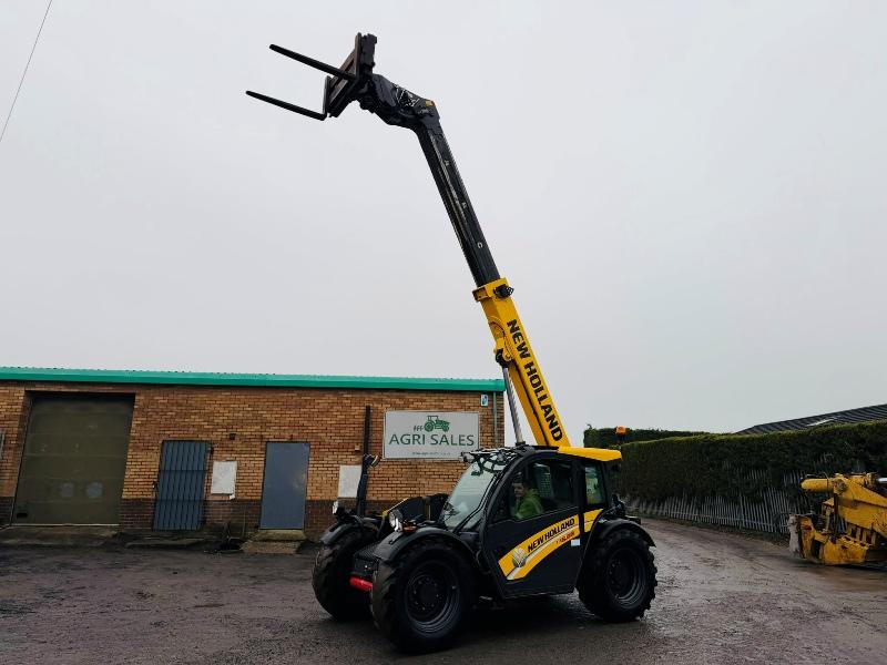 NEW HOLLAND TH6.28 TELEHANDLER*YEAR 2021*C/W PALLET TINES*VIDEO*