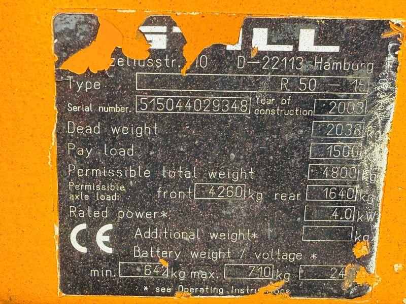 STILL R50-15 FORKLIFT*SPARES AND REPAIRS*VIDEO*