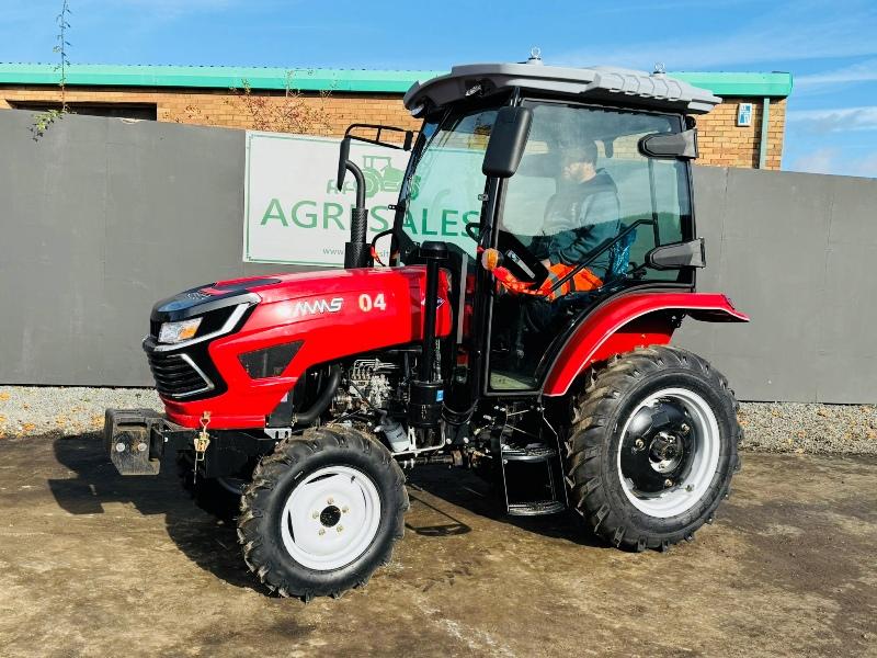 *NEW*UNUSED*MS604 4WD TRACTOR*C/W REAR LINKAGE*YEAR 2025*VIDEO*