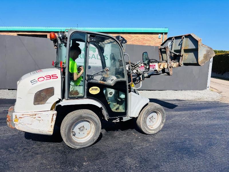 WACKER NEUSON 348 WHEEL LOADER *C/W BUCKET*YEAR 2017*VIDEO*