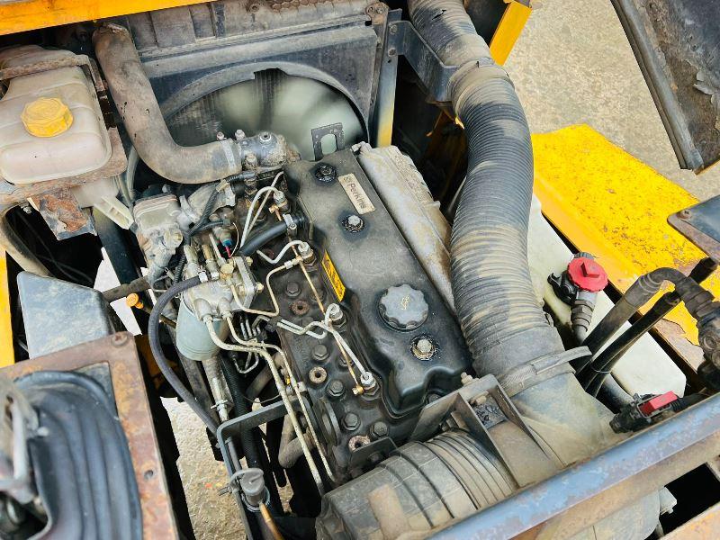 THWAITES 9 TON 4WD DUMPER C/W ROLE BAR & PERKINS ENGINE *VIDEO*