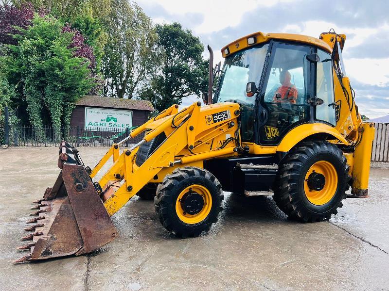 JCB 3CX 4WD PROJECT 21 BACKHOE DIGGER C/W MANUAL GEAR BOX & EXTENDING DIG *VIDEO*