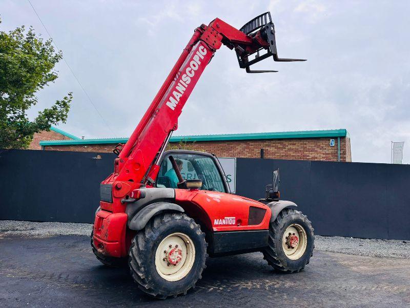 MANITOU 932 4WD TELEHANDLER*C/W PALLET TINES*VIDEO*