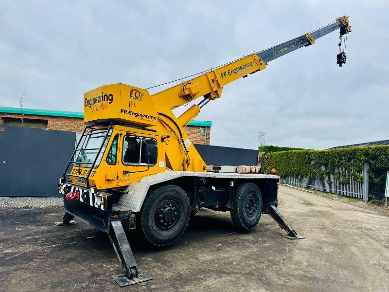 GROVE AP41.5 MOBILE CRANE*C/W HYDRAULIC SUPPORT LEGS*VIDEO*