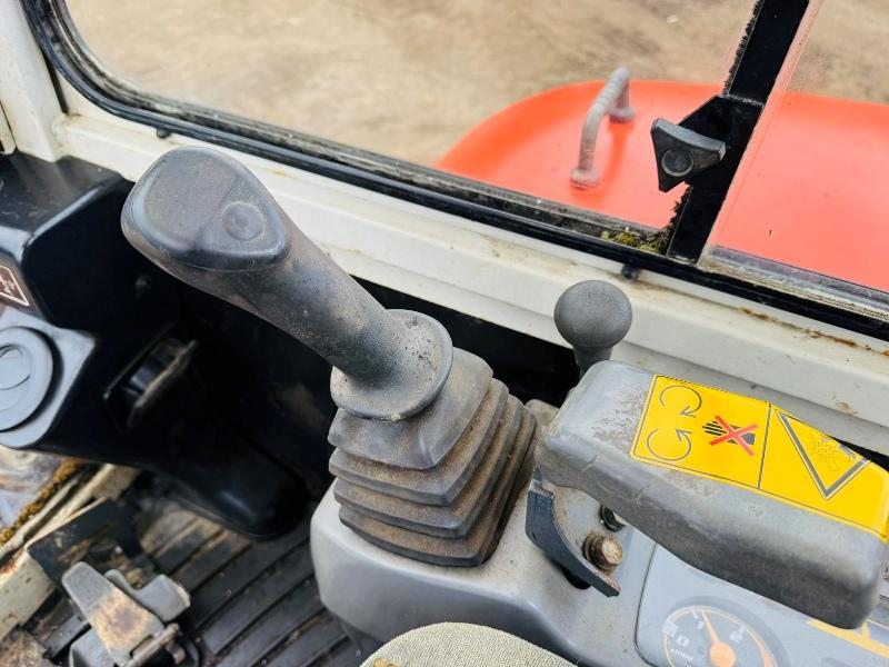 KUBOTA KX121-3 EXCAVATOR*C/W GRAPPLE*3141 HOURS*VIDEO*