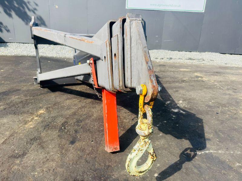 VOLVO JIB TO SUIT L150 L180 L220 WHEEL LOADER*YEAR 2015*VIDEO*