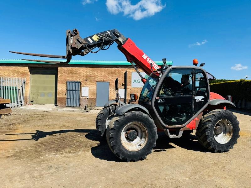 MANITOU MLT 627T TELEHANDLER*C/W PALLET TINES*YEAR 2011*VIDEO*
