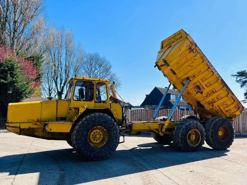 VOLVO BM 6X6 ARTICULATED DUMP TRUCK C/W HYDRAULIC TIP *VIDEO*