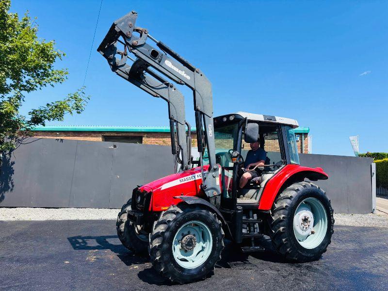 MASSEY FERGUSON 5455 FRONT LOADER TRACTOR*C/W FRONT LOADER*VIDEO*