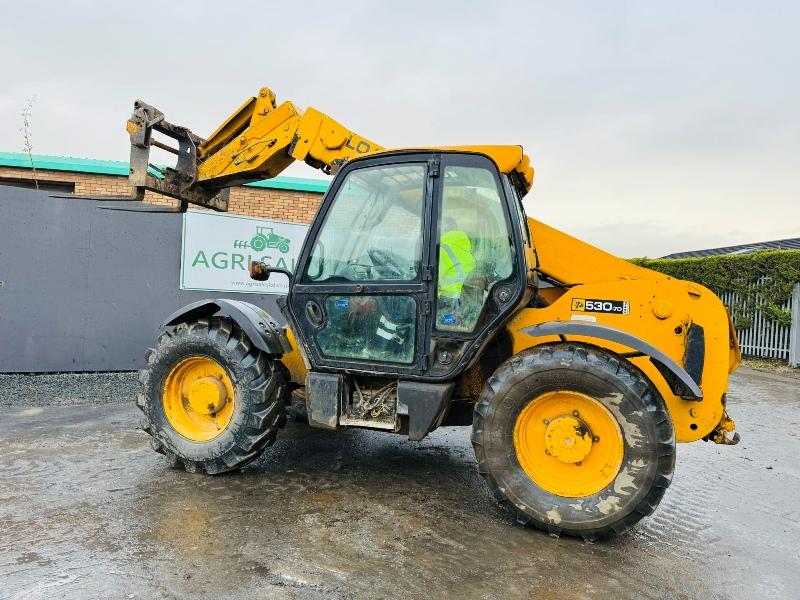 JCB 530-70 FARM SPECIAL 4WD TELEHANDLER *C/W PALLET TINES*VIDEO*