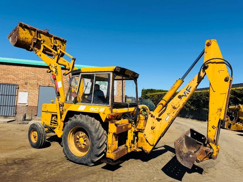 MASSEY FERGUSON 50B BACKHOE DIGGER*C/W BUCKET*VIDEO*