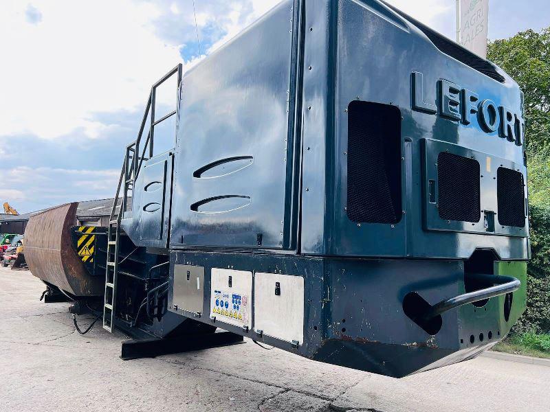 LEFORT 458 BALER *YEAR 2018* C/W SCANIA TURBO ENGINE & REMOTE CONTROL*VIDEO* 