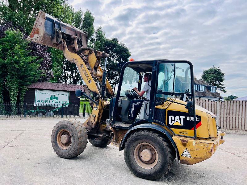 CATERPILLAR 906G 4WD LOADING SHOVEL *YEAR 2013, 4505 HOURS* C/W BUCKET*VIDEO*