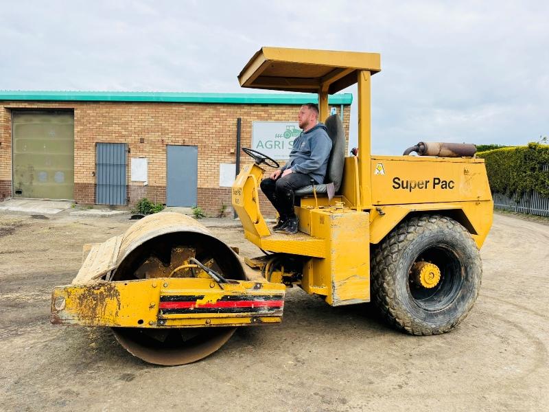 SUPER PAC 600 WHEELED ROLLER*C/W DEUTZ ENGINE*VIDEO*