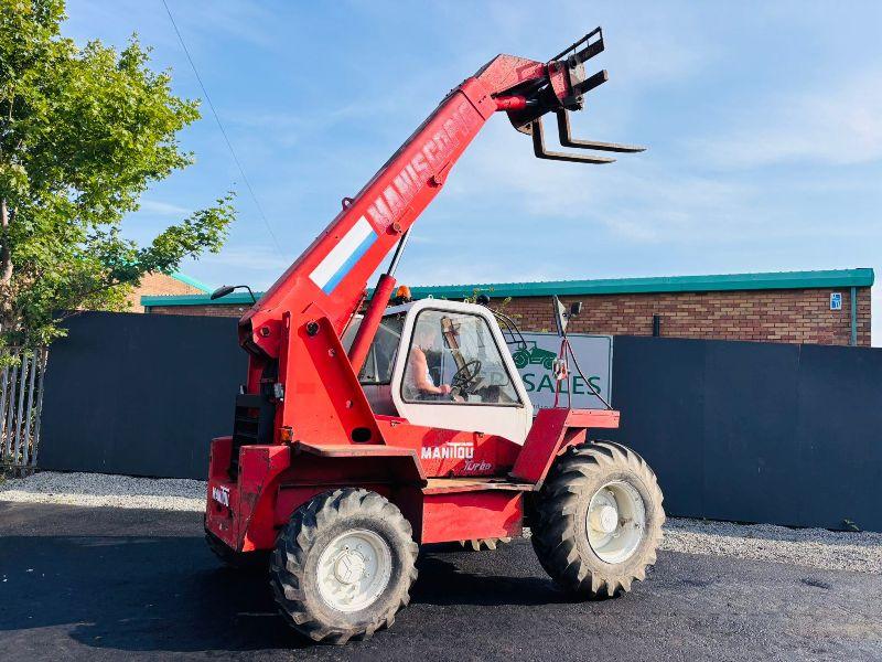 MANITOU MT 425 TELEHANDLER*C/W PALLET TINES*VIDEO*