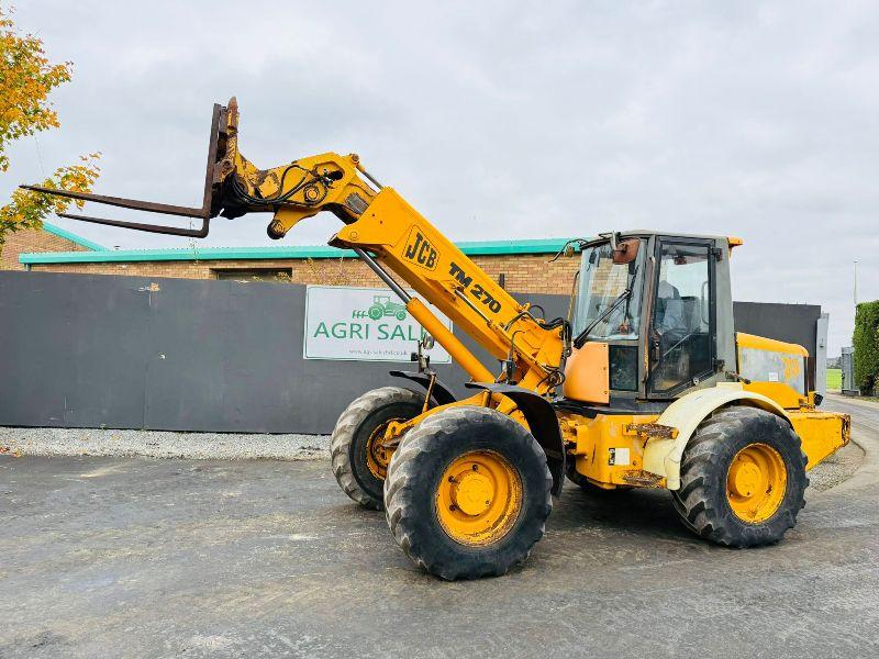JCB TM270 ARTICULATED TELEHANDLER*SLOW IN REVERSE*VIDEO*