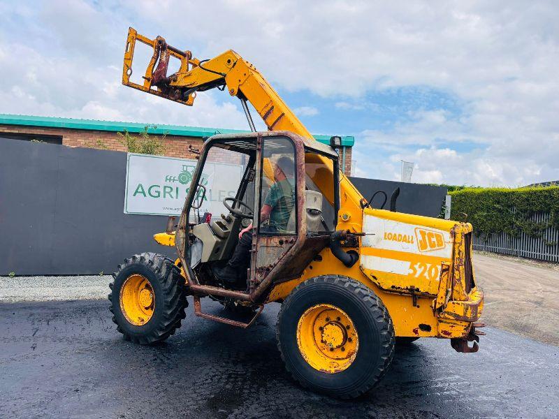 JCB 520 TELEHANDLER*AG SPEC*READING 3111 HOURS*VIDEO*