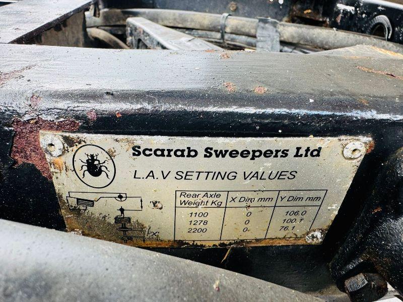SCARAB ROAD SWEEPER *C/W BRUSHES AND JETWASH* VIDEO*