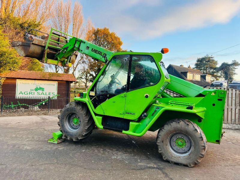 MERLO P35.12K 4WD TELEHANDLER C/W PALLET TINES