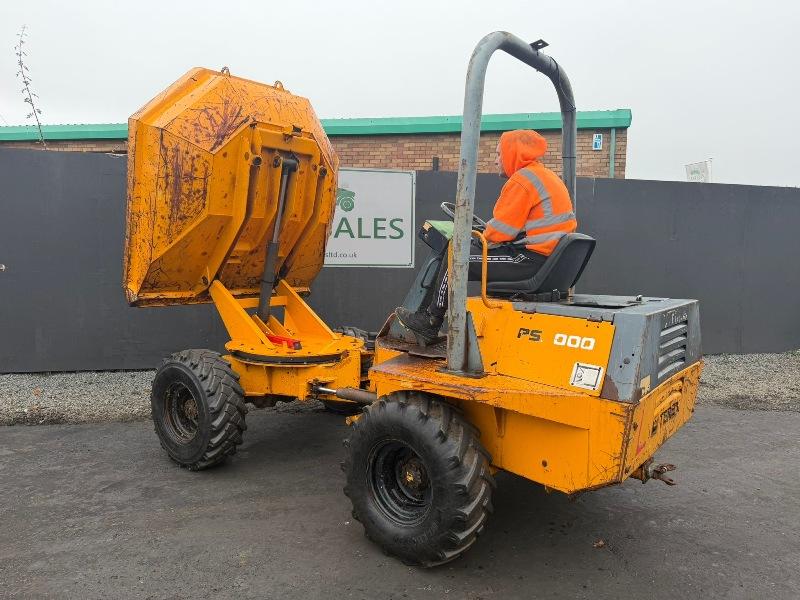 TEREX PS3000 SWIVLE TIP DUMPER*C/W ROLEBAR*VIDEO*