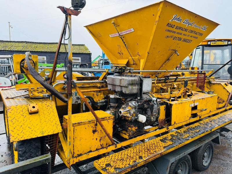 TAR SPREADER*C/W TRAILER*VIDEO*