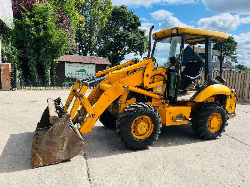 JCB 2CX 4WD AIRMASTER LOADING SHOVEL C/W 4 WHEEL STEER *VIDEO*