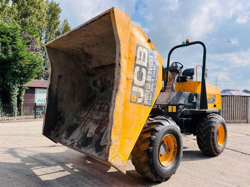 JCB 9TFT 4WD DUMPER *YEAR 2016, 1965 HOURS * C/W ROLE BAR *VIDEO*