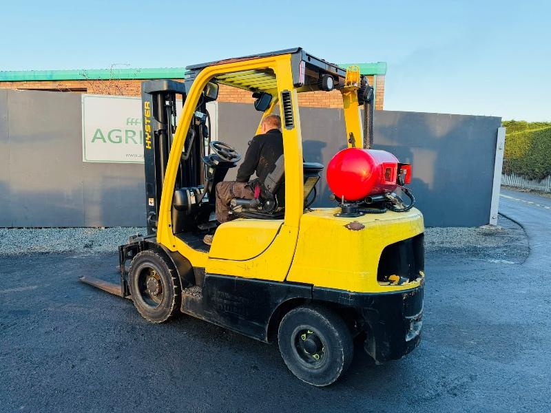 HYSTER H3.0FT CONTAINER SPEC FORKLIFT*C/W PALLET TINES*YEAR 2017*VIDEO*