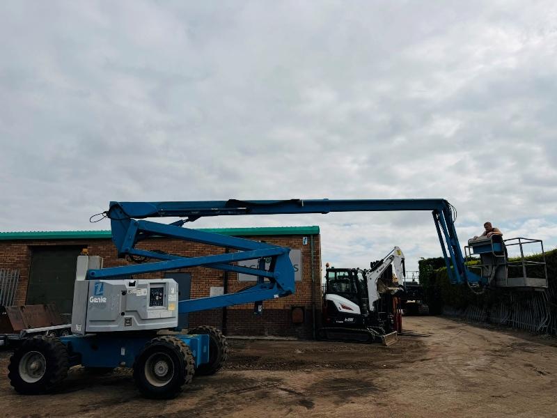 GENIE Z60 ARTICULATED TELESCOPIC BOOM LIFT*VIDEO*