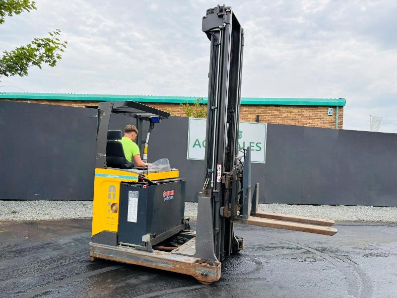 ATLET TERGO COUNTER BALANCE FORKLIFT*C/W FORK POSITIONER*YEAR 2014*VIDEO*