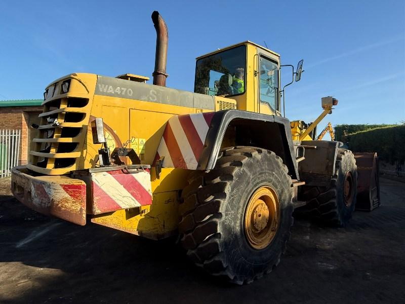 KOMATSU WA470-3H LOADING SHOVEL*C/W BUCKET*VIDEO*