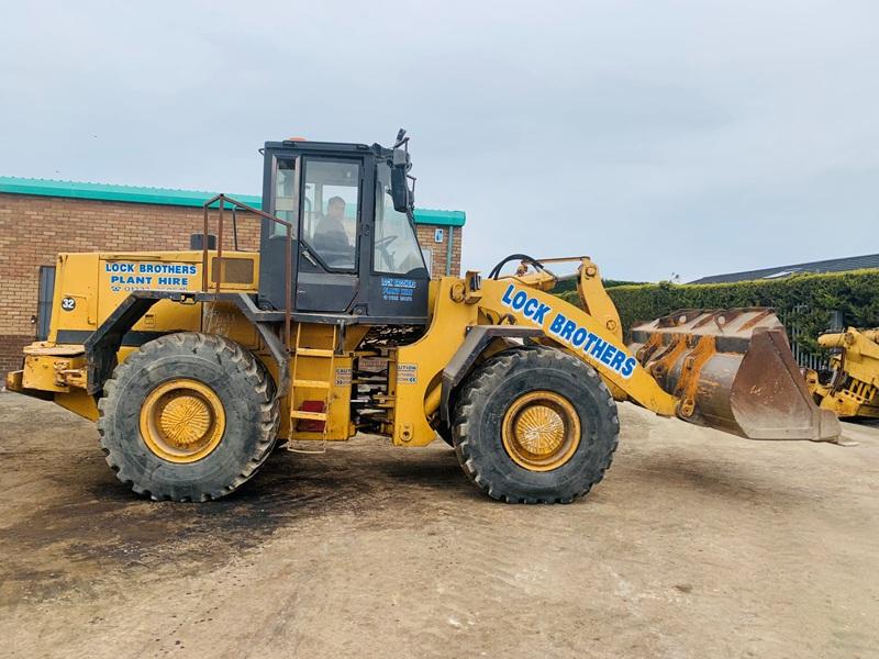 SAMSUNG SL150 WHEELED LOADING SHOVEL*C/W BUCKET*VIDEO*