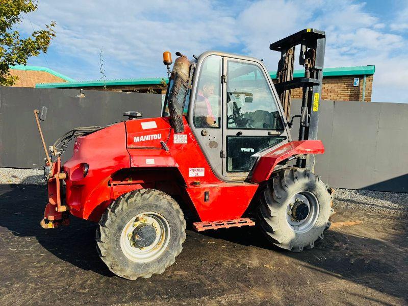 MANITOU M30-4 FORKLIFT*YEAR 2017*C/W PALLET TINES*PICK UP HITCH*VIDEO*