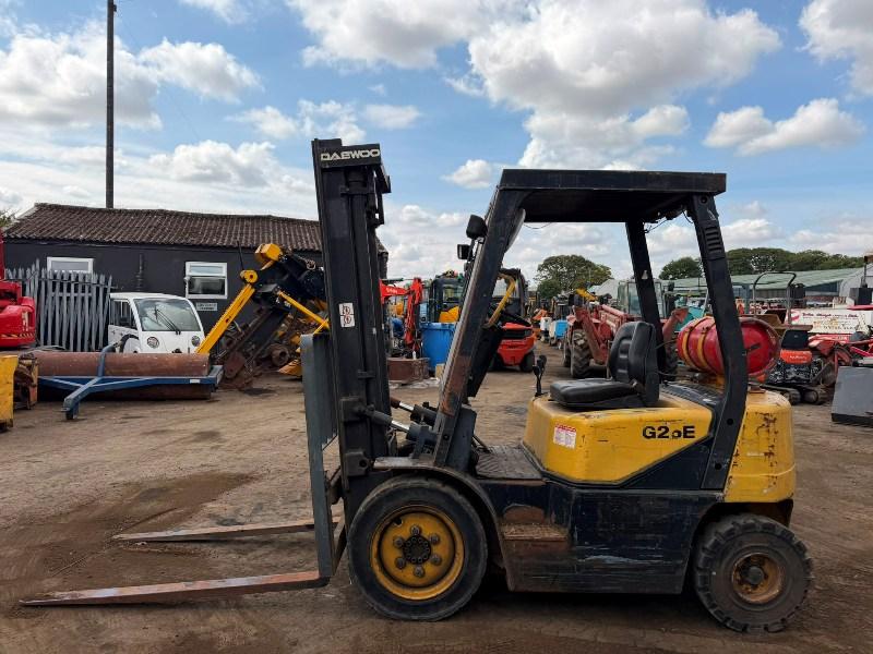 DAEWOO G20E-3 FORKLIFT*SPARES AND REPAIRS*VIDEO*