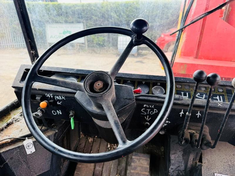 LANSING TR25 2 STAGE MASTED FORKLIFT*C/W PALLET TINES*VIDEO*