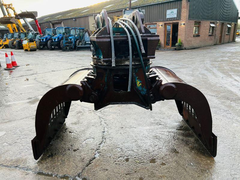 MD120S HYDRAULIC ROTATING SELECTOR GRAB *VIDEO*