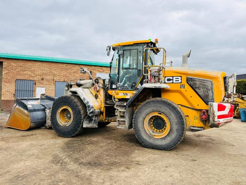 JCB 457 LOADING SHOVEL*C/W BUCKET*YEAR 2015*VIDEO*